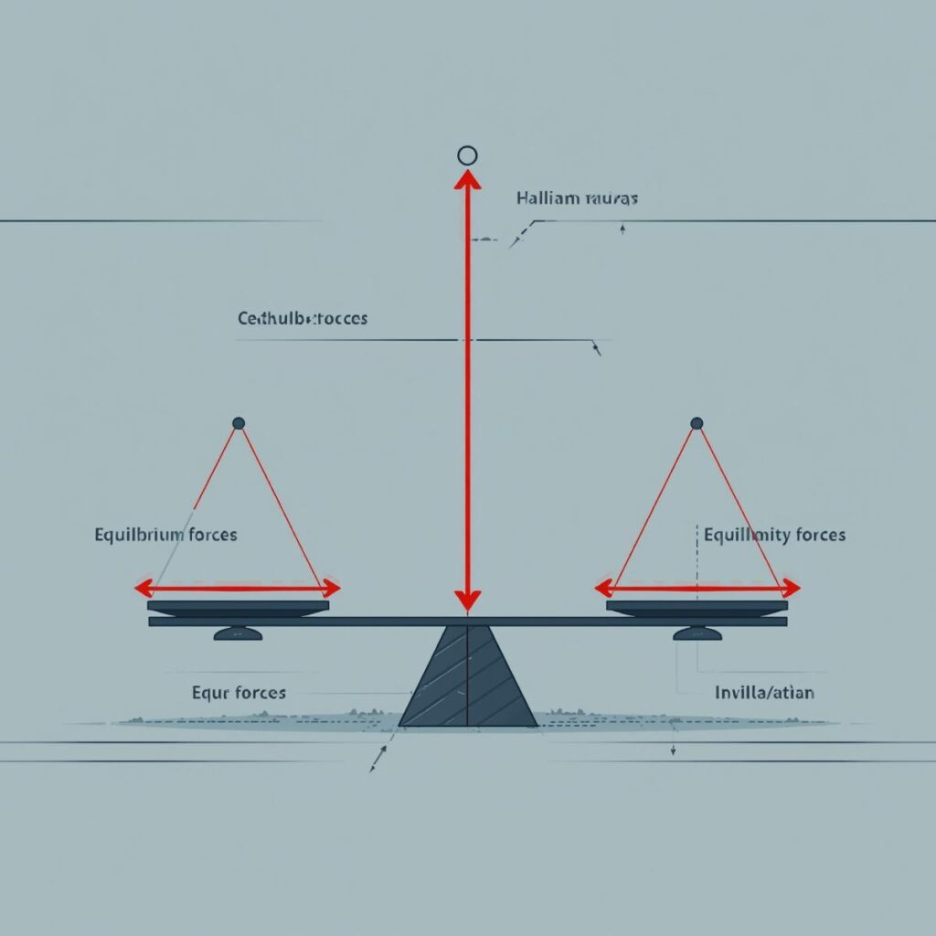 MCQs on Equilibrium of Forces